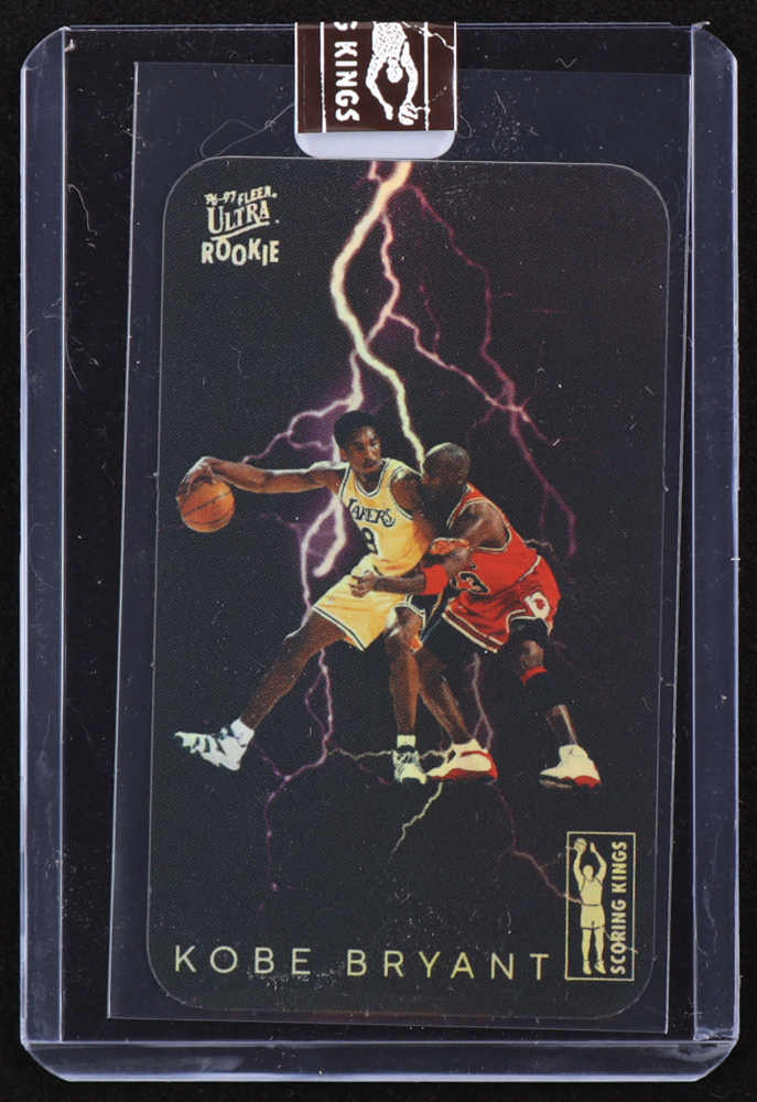 Kobe Bryant 1996-97 Ultra Scoring Kings Tobacco Refractors #11 RC at PristineAuction.com Kobe Bryant 1996-97 Ultra Scoring Kings Tobacco Refractors #11 RC at PristineAuction.com