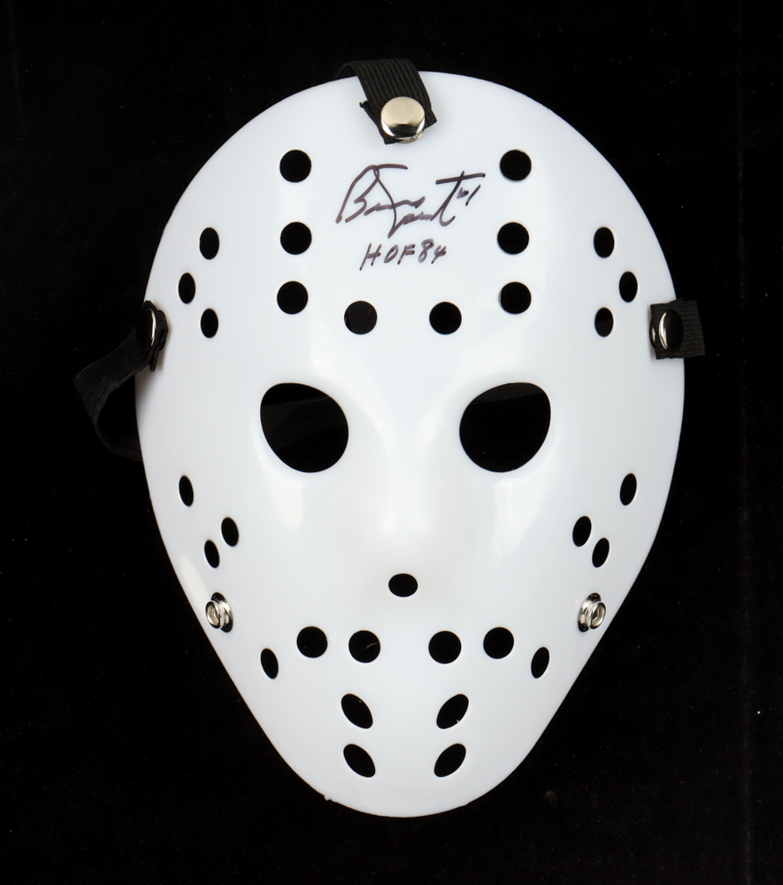 Bernie Parent Signed Replica Goalie Mask Inscribed "HOF 84" (PSA) at PristineAuction.com Bernie Parent Signed Replica Goalie Mask Inscribed "HOF 84" (PSA) at PristineAuction.com