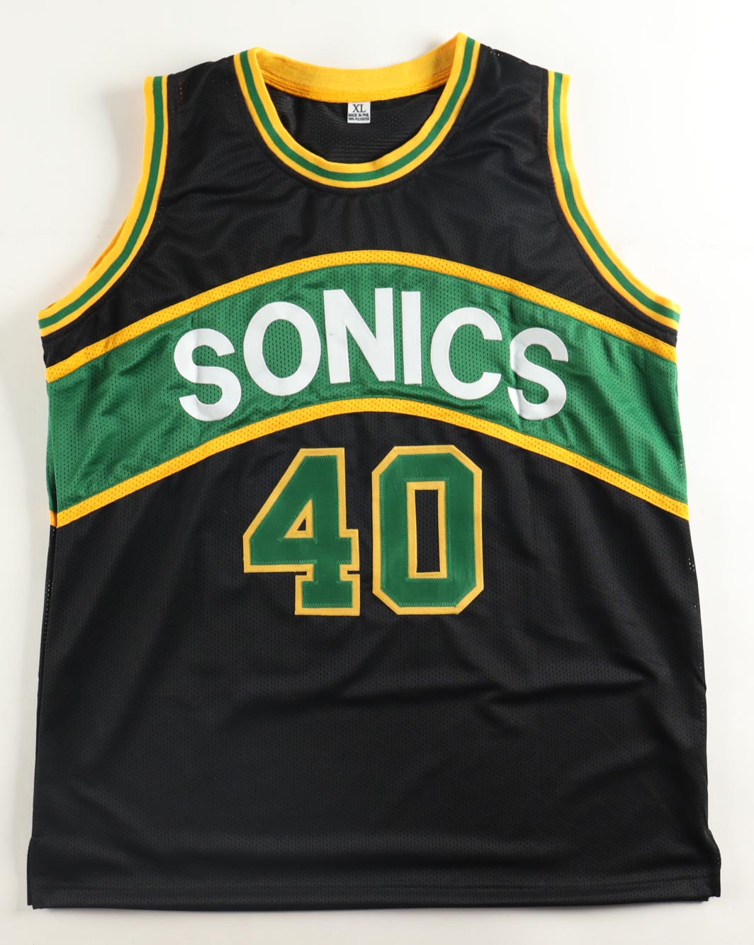 Shawn Kemp Signed Jersey (AWM) at PristineAuction.com Shawn Kemp Signed Jersey (AWM) at PristineAuction.com