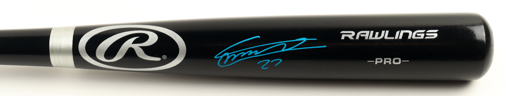 Vladimir Guerrero Jr. Signed Rawlings Pro Baseball Bat (Beckett & USA SM) at PristineAuction.com Vladimir Guerrero Jr. Signed Rawlings Pro Baseball Bat (Beckett & USA SM) at PristineAuction.com