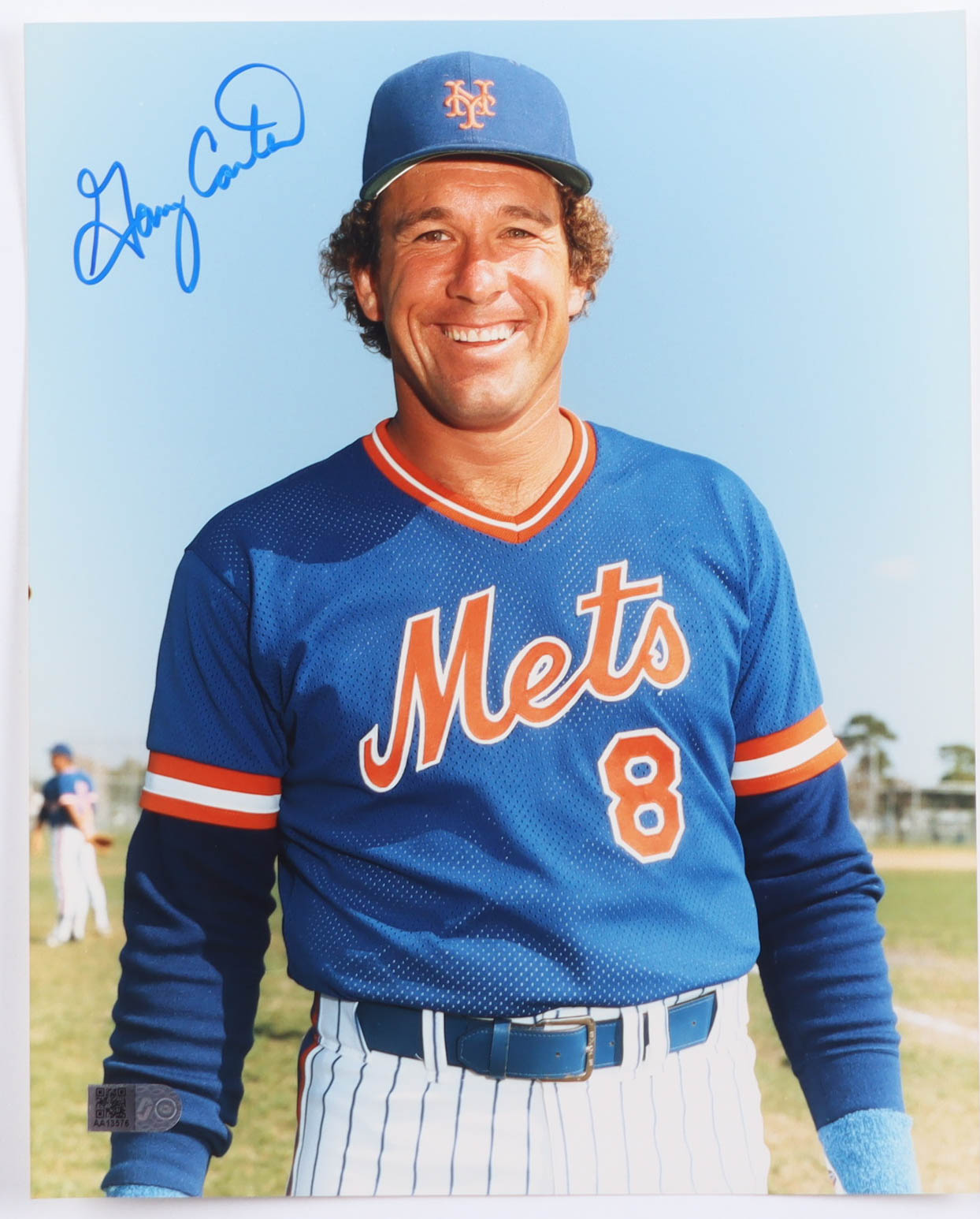Gary Carter Signed Mets 8x10 Photo (AIV) at PristineAuction.com Gary Carter Signed Mets 8x10 Photo (AIV) at PristineAuction.com