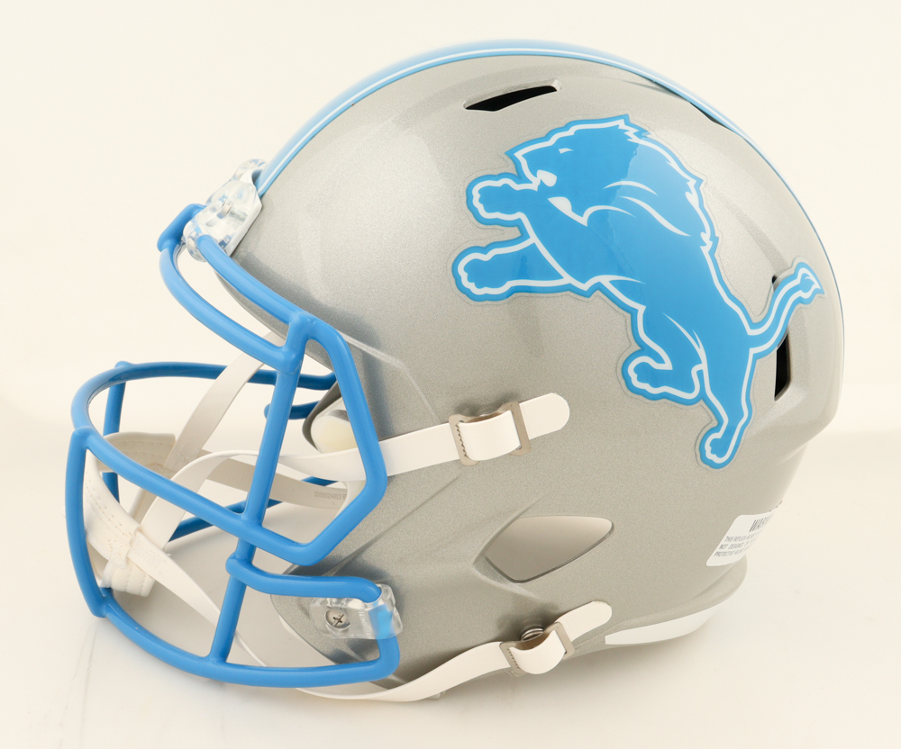 Sam LaPorta Signed Lions Full-Size Speed Helmet (Beckett) at PristineAuction.com Sam LaPorta Signed Lions Full-Size Speed Helmet (Beckett) at PristineAuction.com