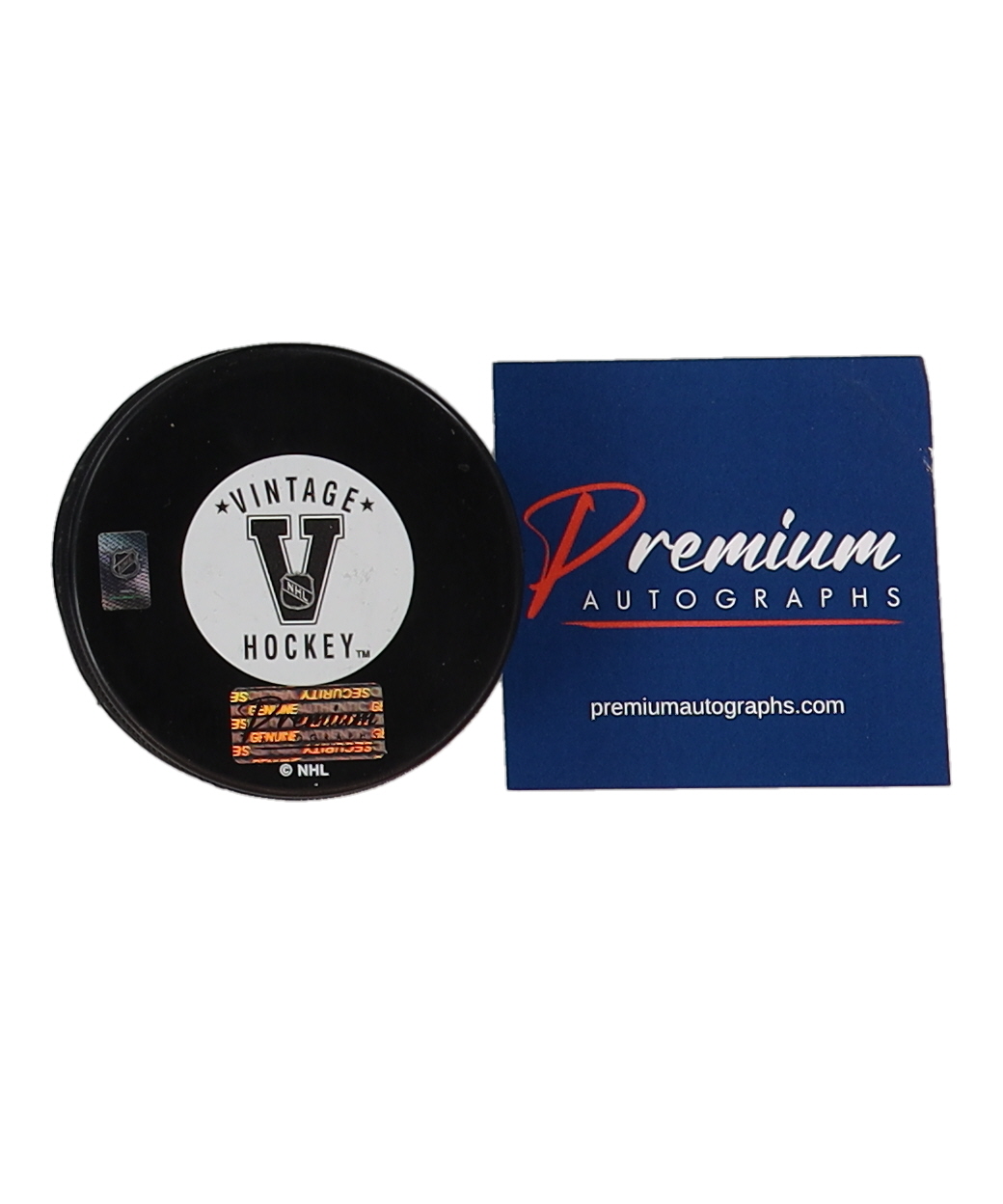 Rogie Vachon Signed Kings Logo Hockey Puck Inscribed "H.O.F. 16" (Premium Autographs) at PristineAuction.com Rogie Vachon Signed Kings Logo Hockey Puck Inscribed "H.O.F. 16" (Premium Autographs) at PristineAuction.com