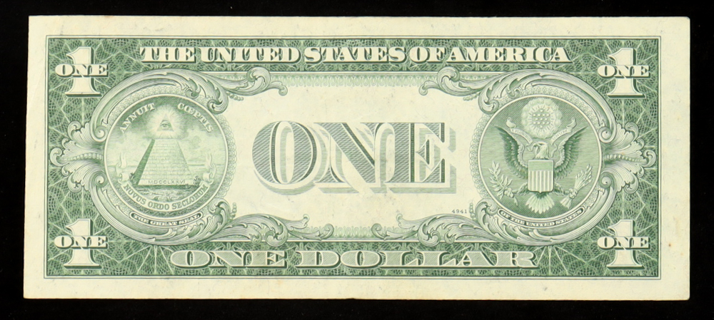 1935-D United States $1 One Dollar Silver Certificate - Blue Seal at PristineAuction.com 1935-D United States $1 One Dollar Silver Certificate - Blue Seal at PristineAuction.com
