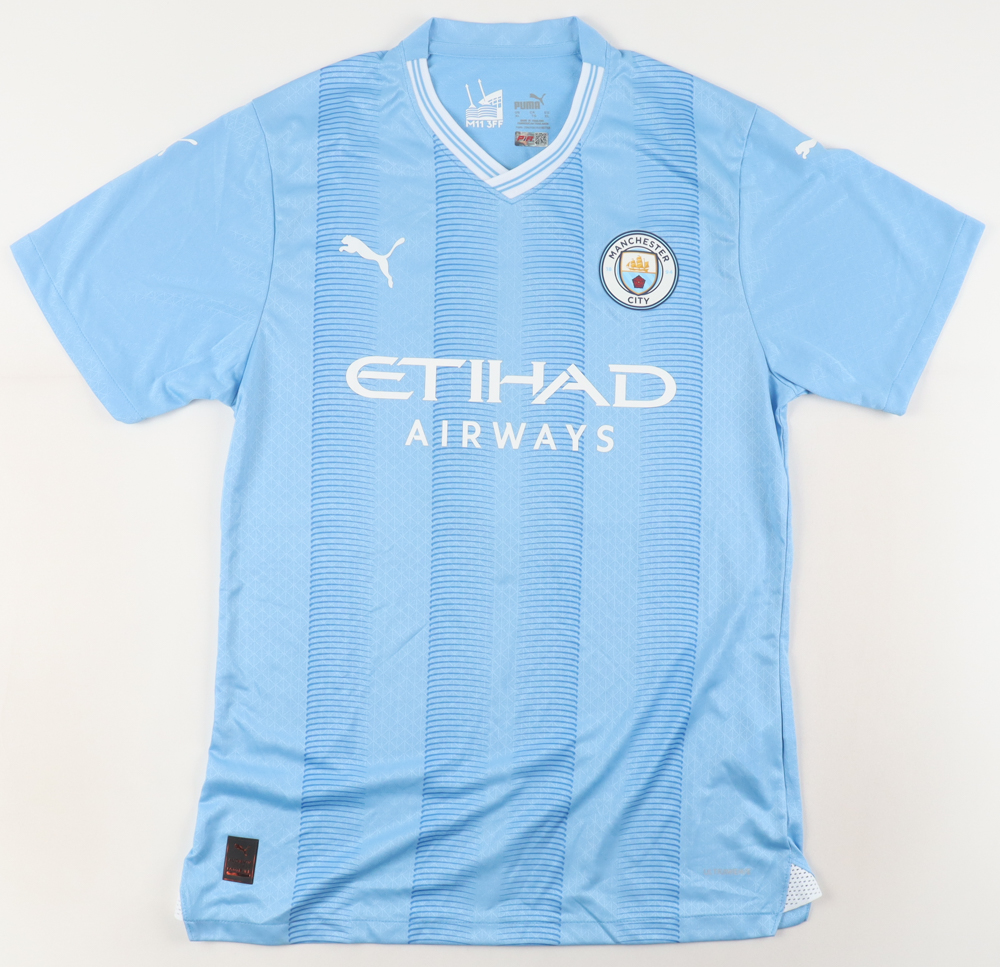 Ruben Dias Signed Manchester City Jersey (PIA) at PristineAuction.com Ruben Dias Signed Manchester City Jersey (PIA) at PristineAuction.com