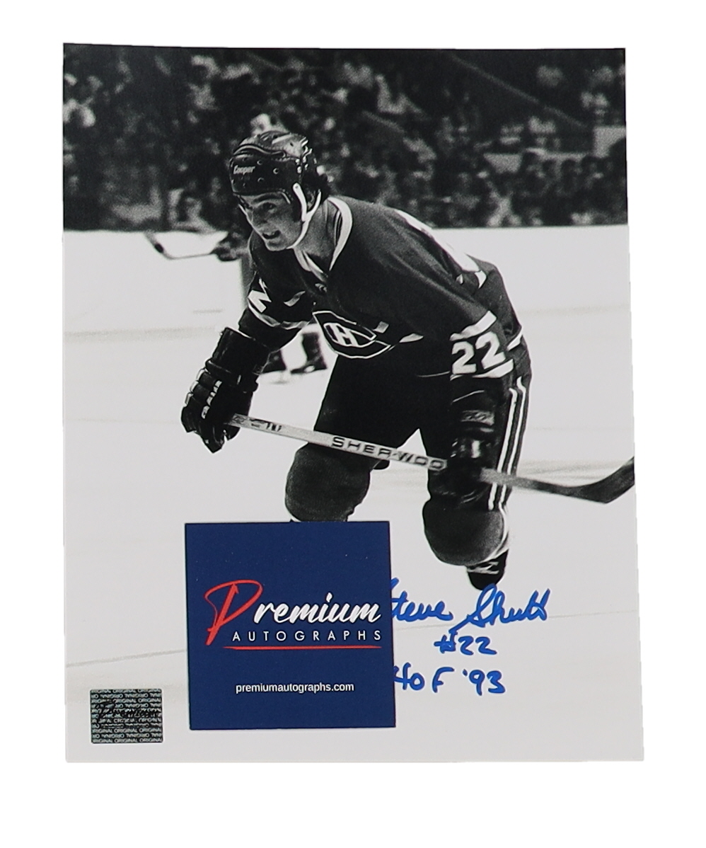 Steve Shutt Signed Canadiens 8x10 Photo Inscribed "HOF 93" (Premium Autographs) at PristineAuction.com Steve Shutt Signed Canadiens 8x10 Photo Inscribed "HOF 93" (Premium Autographs) at PristineAuction.com
