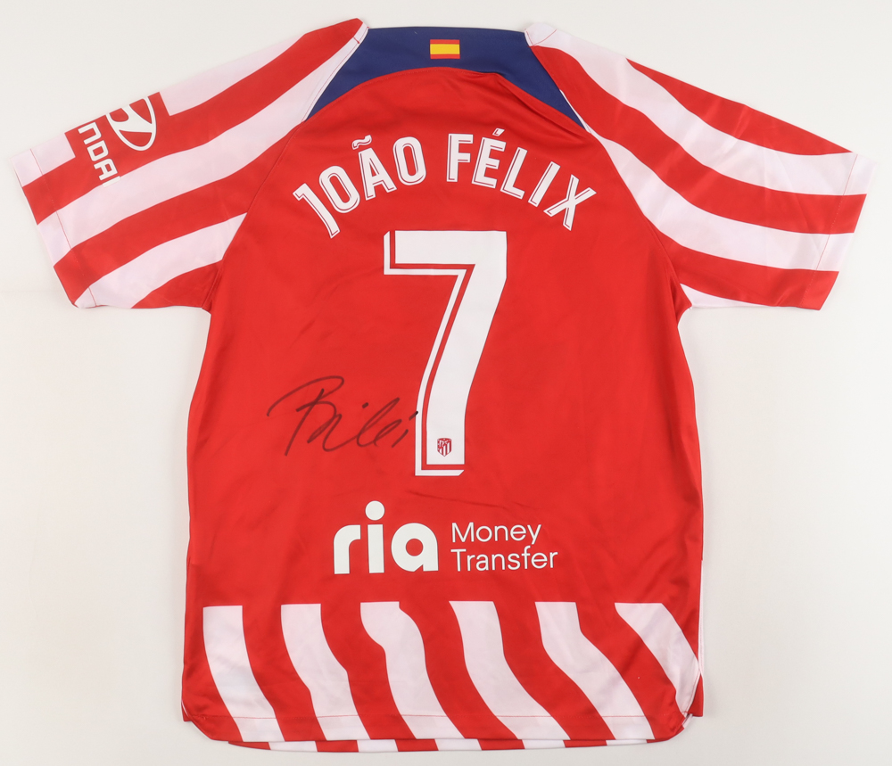 Joao Felix Signed Madrid Jersey (PIA) at PristineAuction.com Joao Felix Signed Madrid Jersey (PIA) at PristineAuction.com