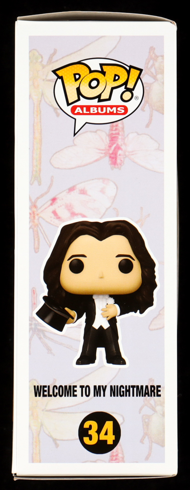 Alice Cooper Signed "Welcome To My Nightmare" #34 Alice Cooper Funko Pop! Albums Vinyl Figure (PSA) at PristineAuction.com Alice Cooper Signed "Welcome To My Nightmare" #34 Alice Cooper Funko Pop! Albums Vinyl Figure (PSA) at PristineAuction.com