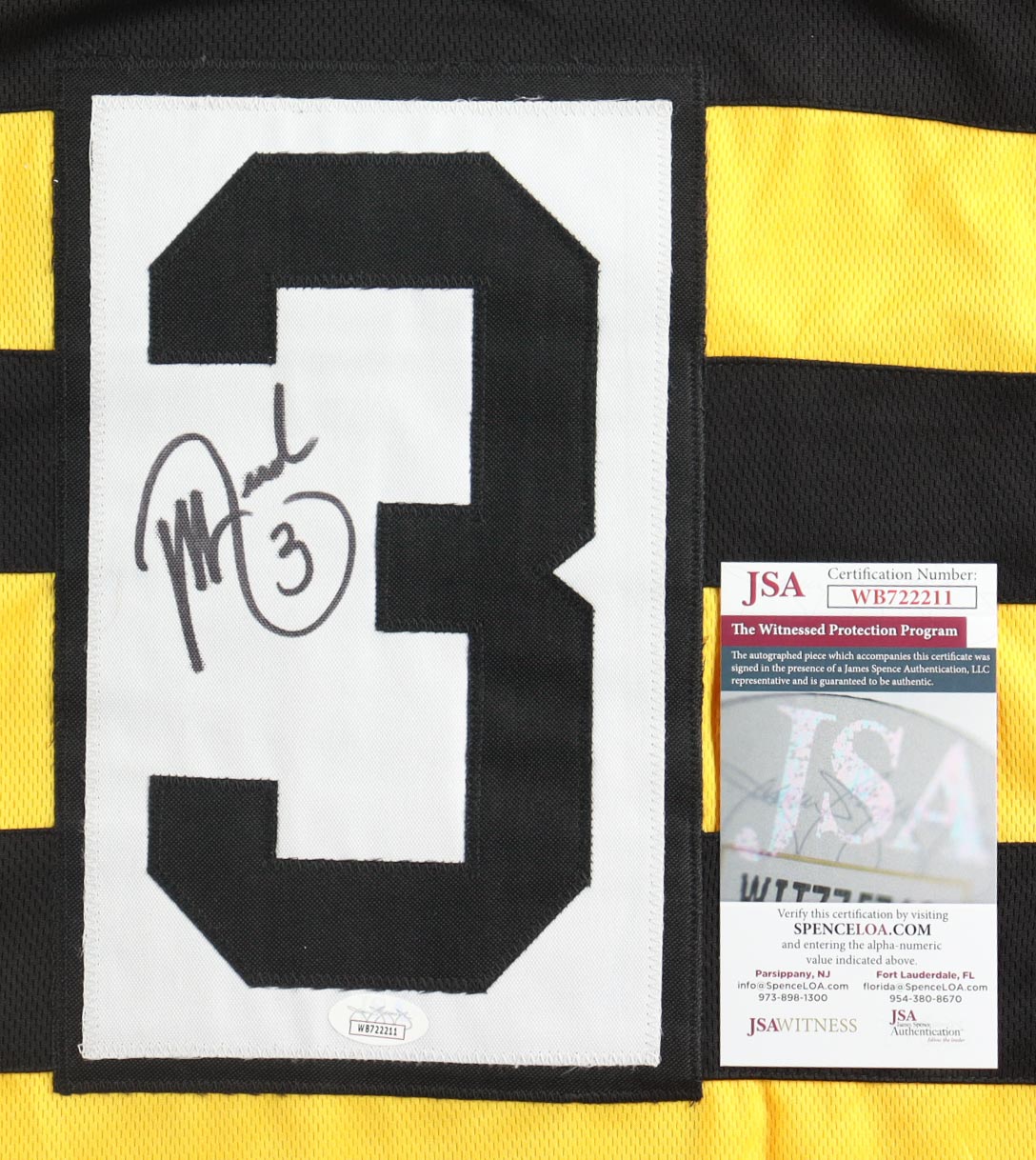 Jeff Reed Signed Jersey (JSA) at PristineAuction.com Jeff Reed Signed Jersey (JSA) at PristineAuction.com