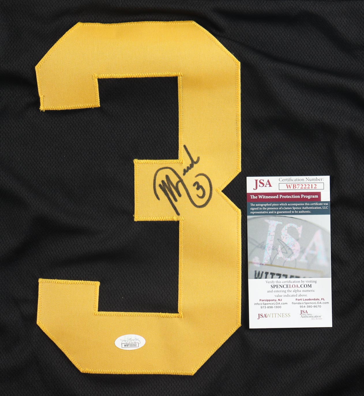 Jeff Reed Signed Jersey (JSA) at PristineAuction.com Jeff Reed Signed Jersey (JSA) at PristineAuction.com