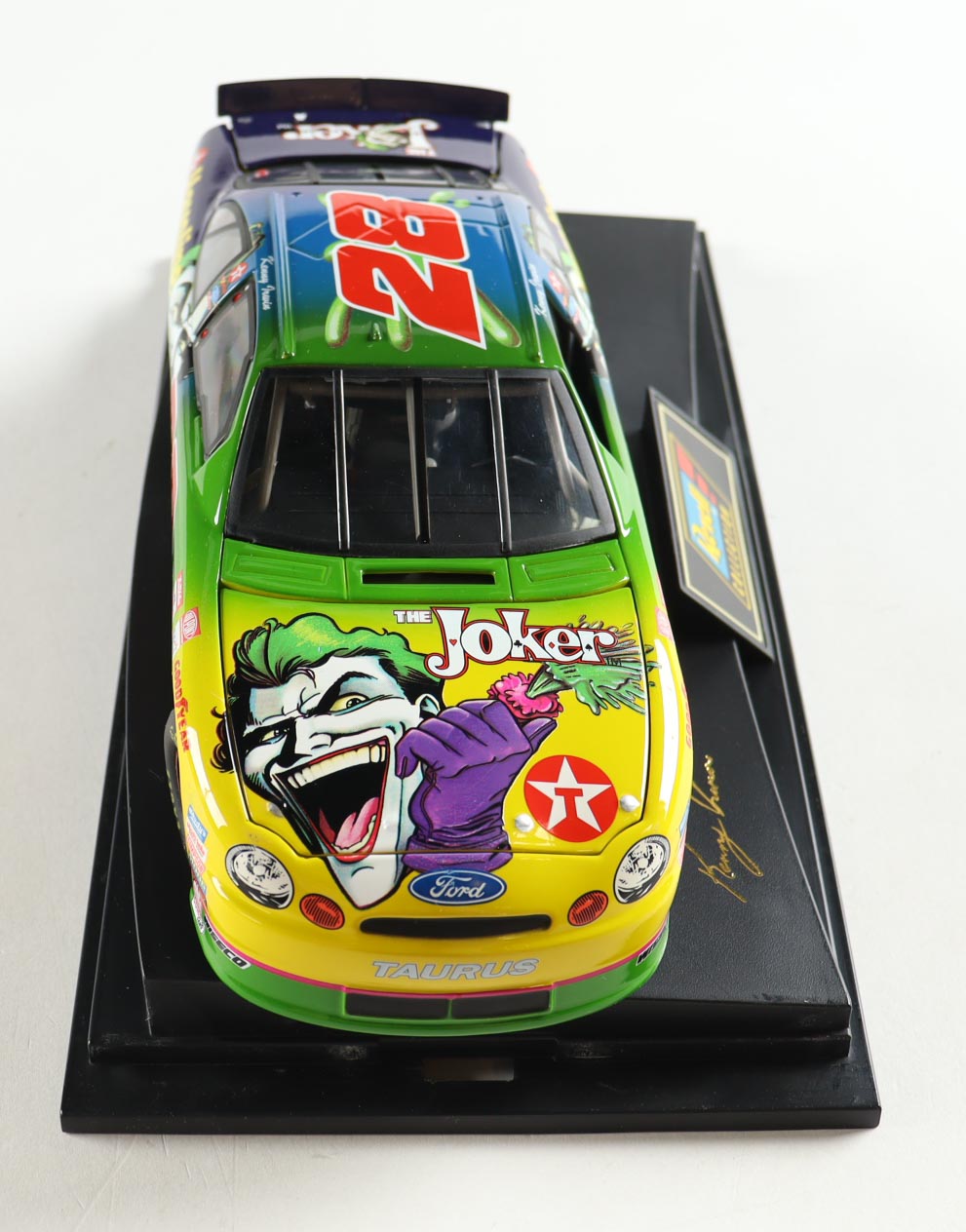 Kenny Irwin LE #28 Texaco / Joker 1998 Ford Taurus 1:24 Die-Cast Car at PristineAuction.com Kenny Irwin LE #28 Texaco / Joker 1998 Ford Taurus 1:24 Die-Cast Car at PristineAuction.com