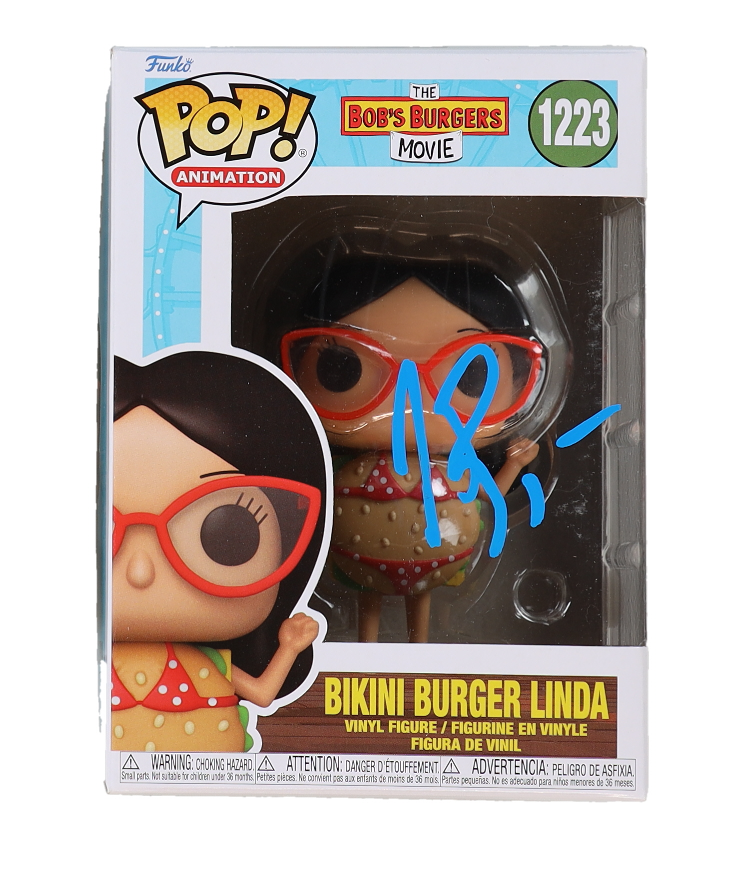H. Jon Benjamin Signed "The Bob's Burgers Movie" #1223 Bikini Burger Linda Funko Pop! Vinyl Figure (JSA) at PristineAuction.com H. Jon Benjamin Signed "The Bob's Burgers Movie" #1223 Bikini Burger Linda Funko Pop! Vinyl Figure (JSA) at PristineAuction.com