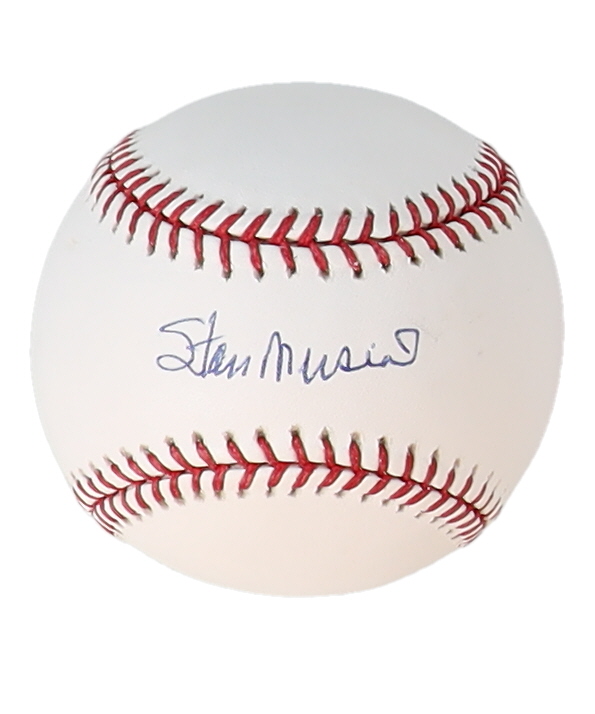 Stan Musial Signed OML Baseball (Stan The Man) at PristineAuction.com Stan Musial Signed OML Baseball (Stan The Man) at PristineAuction.com