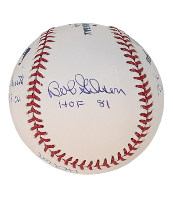 Cardinals OML Baseball Signed & Inscribed by (5) with Stan Musial, Lou Brock, Bob Gibson, Red Schoendienst & Ozzie Smith (TriStar) at PristineAuction.com Cardinals OML Baseball Signed & Inscribed by (5) with Stan Musial, Lou Brock, Bob Gibson, Red Schoendienst & Ozzie Smith (TriStar) at PristineAuction.com