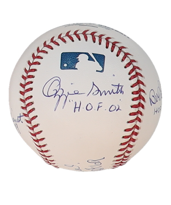 Cardinals OML Baseball Signed & Inscribed by (5) with Stan Musial, Lou Brock, Bob Gibson, Red Schoendienst & Ozzie Smith (TriStar) at PristineAuction.com Cardinals OML Baseball Signed & Inscribed by (5) with Stan Musial, Lou Brock, Bob Gibson, Red Schoendienst & Ozzie Smith (TriStar) at PristineAuction.com
