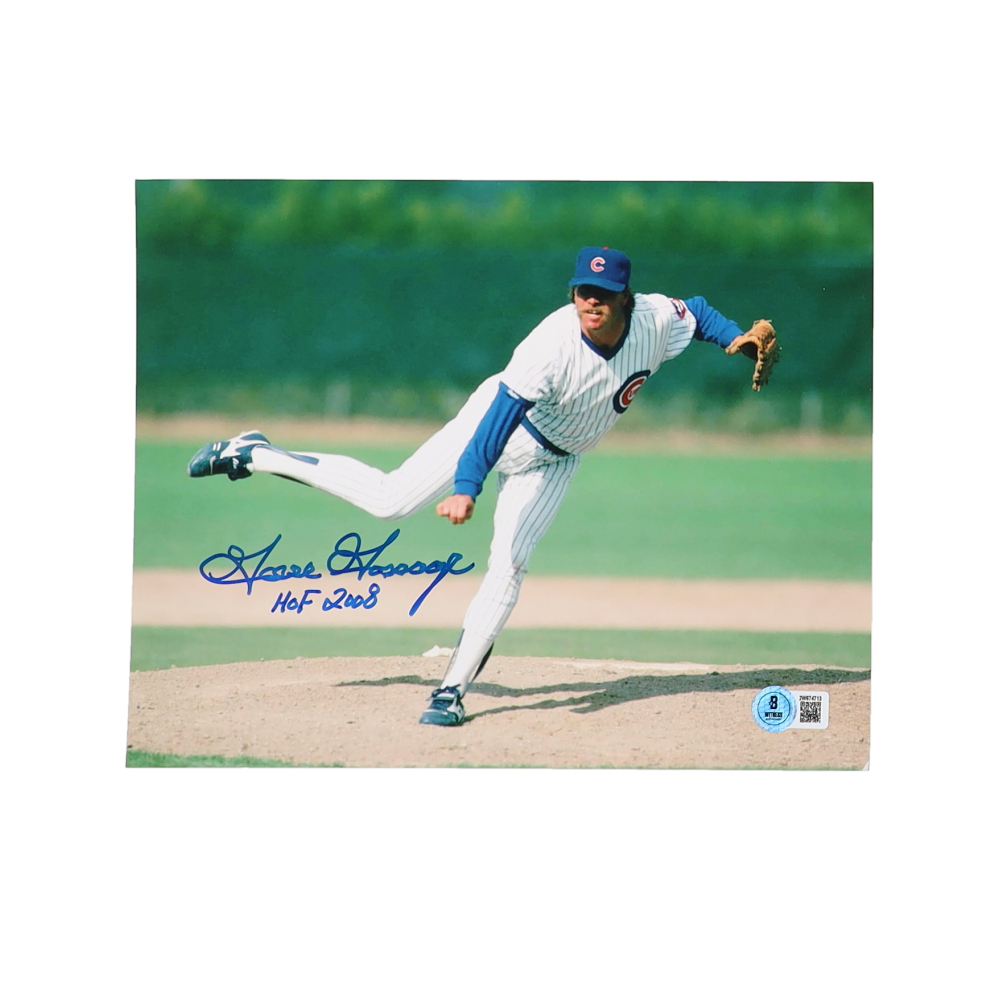Goose Gossage Signed Cubs 8x10 Photo Inscribed "HOF 2008" (Beckett) at PristineAuction.com