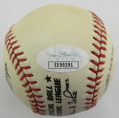 Ralph Kiner Signed ONL Baseball (JSA) at PristineAuction.com Ralph Kiner Signed ONL Baseball (JSA) at PristineAuction.com