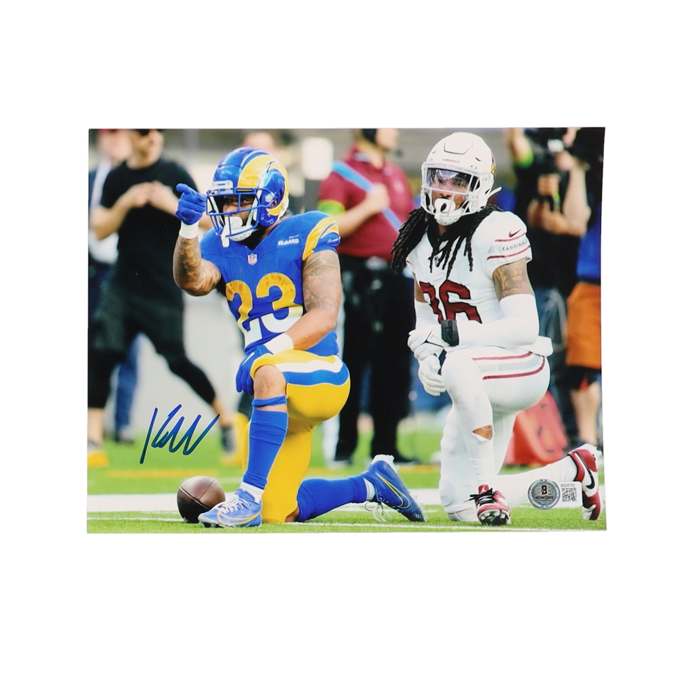 Kyren Williams Signed Rams 8x10 Photo (Beckett) at PristineAuction.com