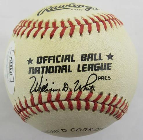 Joe Morgan Signed ONL Baseball Inscribed "H.O.F. '90" (JSA) at PristineAuction.com Joe Morgan Signed ONL Baseball Inscribed "H.O.F. '90" (JSA) at PristineAuction.com
