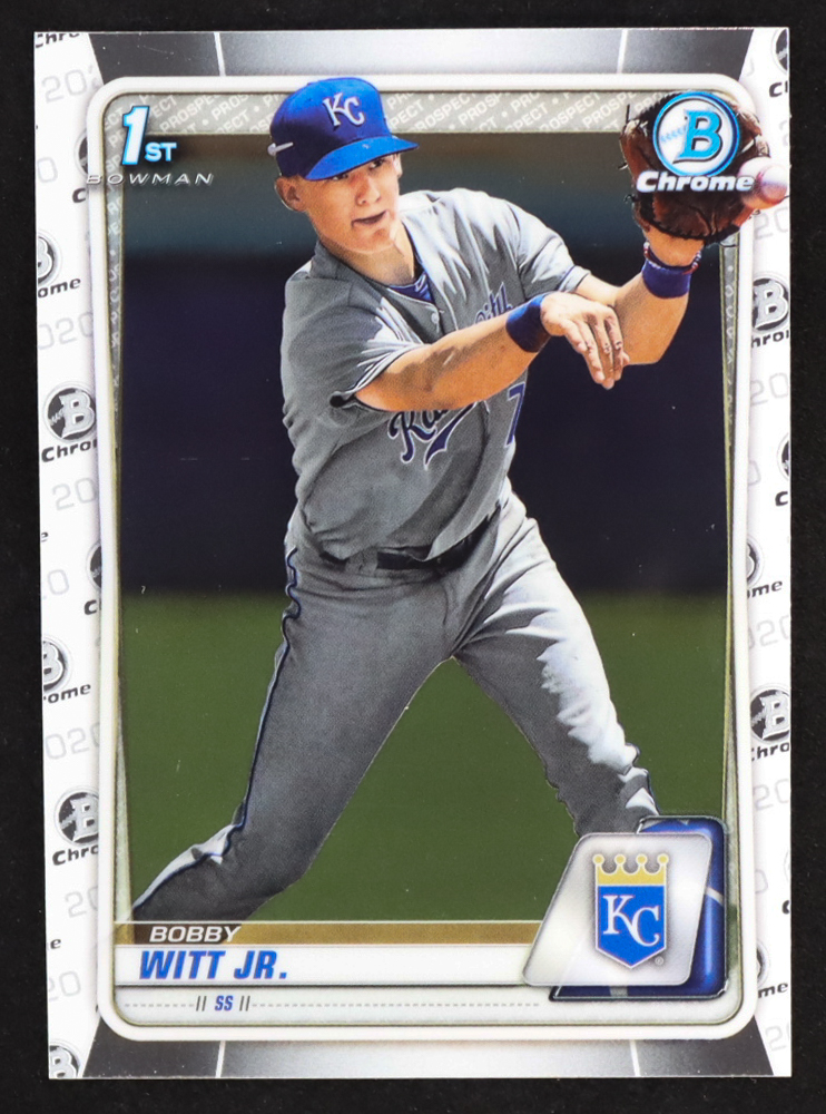 Bobby Witt Jr. 2020 Bowman Chrome Prospects #BCP25 RC at PristineAuction.com Bobby Witt Jr. 2020 Bowman Chrome Prospects #BCP25 RC at PristineAuction.com