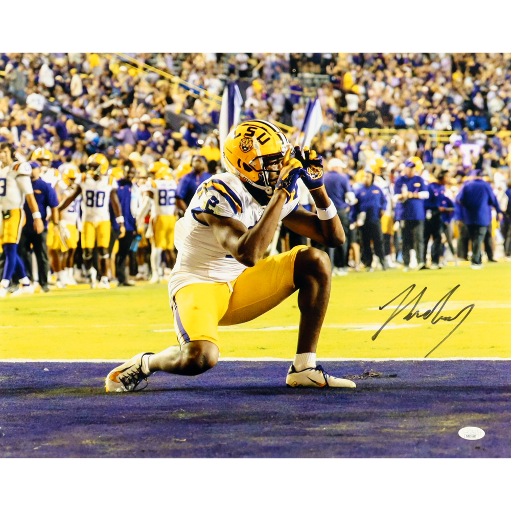 Kyren Lacey Signed LSU Tigers 16x20 Photo (JSA) at PristineAuction.com