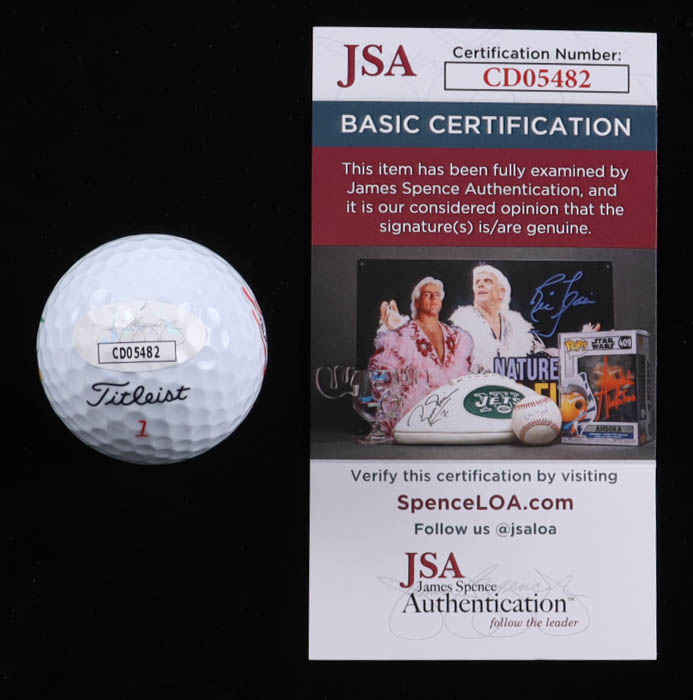 Akshay Bhatia Signed Waste Management Phoenix Open Golf Ball (JSA) at PristineAuction.com Akshay Bhatia Signed Waste Management Phoenix Open Golf Ball (JSA) at PristineAuction.com