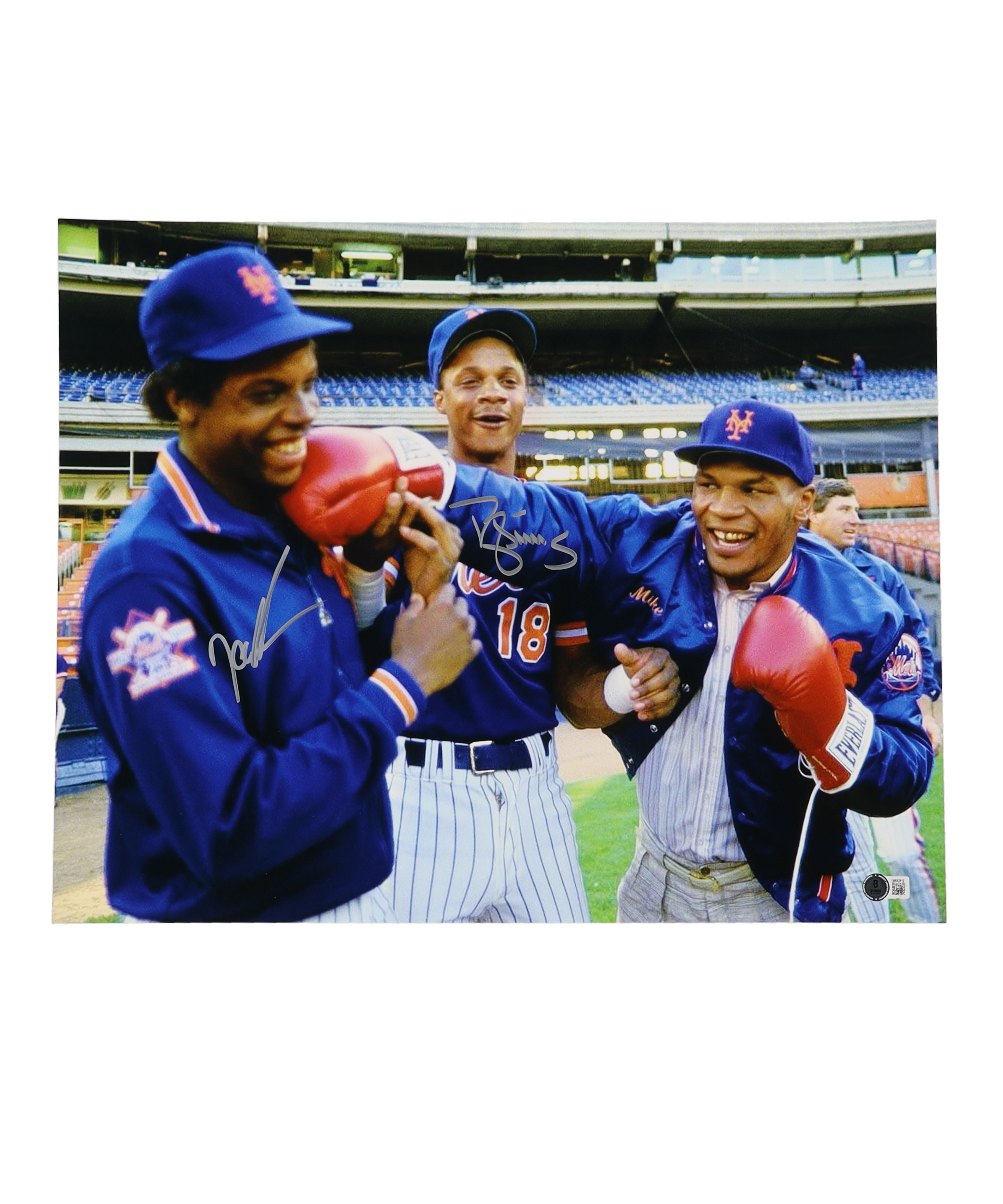 Dwight "Doc" Gooden & Darryl Strawberry Signed Mets 16x20 Photo (Beckett) at PristineAuction.com Dwight "Doc" Gooden & Darryl Strawberry Signed Mets 16x20 Photo (Beckett) at PristineAuction.com