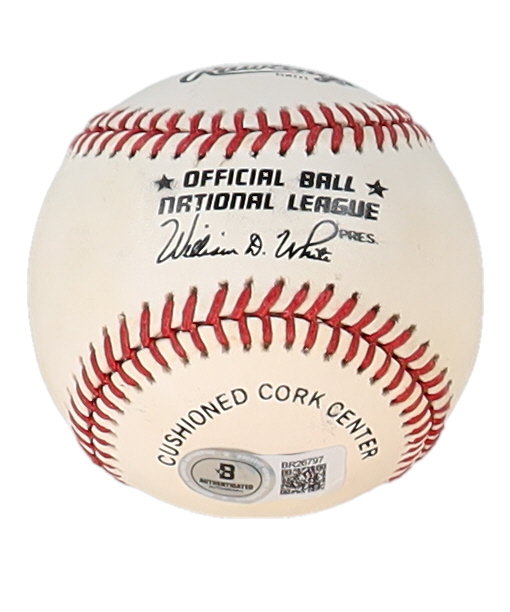 John Van Cuyk Signed ONL Baseball (Beckett) at PristineAuction.com John Van Cuyk Signed ONL Baseball (Beckett) at PristineAuction.com