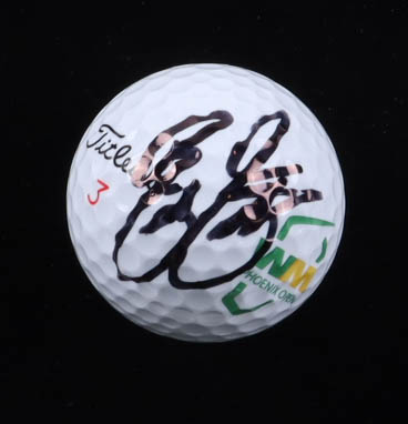 Rickie Fowler Signed Waste Management Phoenix Open Golf Ball (JSA) at PristineAuction.com Rickie Fowler Signed Waste Management Phoenix Open Golf Ball (JSA) at PristineAuction.com