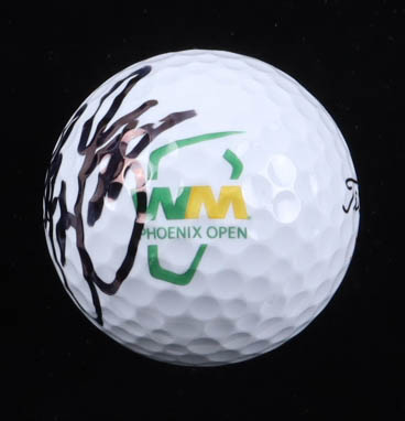Rickie Fowler Signed Waste Management Phoenix Open Golf Ball (JSA) at PristineAuction.com Rickie Fowler Signed Waste Management Phoenix Open Golf Ball (JSA) at PristineAuction.com