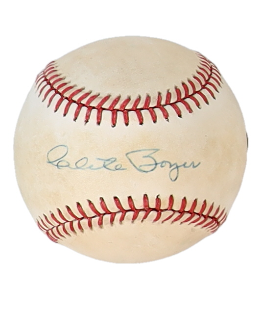 Clete Boyer Signed OAL Baseball (Beckett) at PristineAuction.com Clete Boyer Signed OAL Baseball (Beckett) at PristineAuction.com