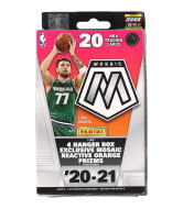 2020-21 Panini Mosaic Basketball Hanger Box with (20) Cards at PristineAuction.com