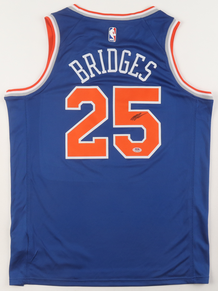 Mikal Bridges Signed Knicks Jersey (PSA) at PristineAuction.com Mikal Bridges Signed Knicks Jersey (PSA) at PristineAuction.com