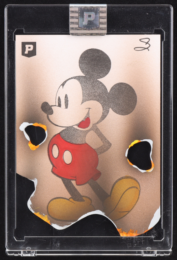 SoCal Strong Mickey | Disney | Original Art Sketch Card by Scott Cook (1/1 Original Art) at PristineAuction.com SoCal Strong Mickey | Disney | Original Art Sketch Card by Scott Cook (1/1 Original Art) at PristineAuction.com