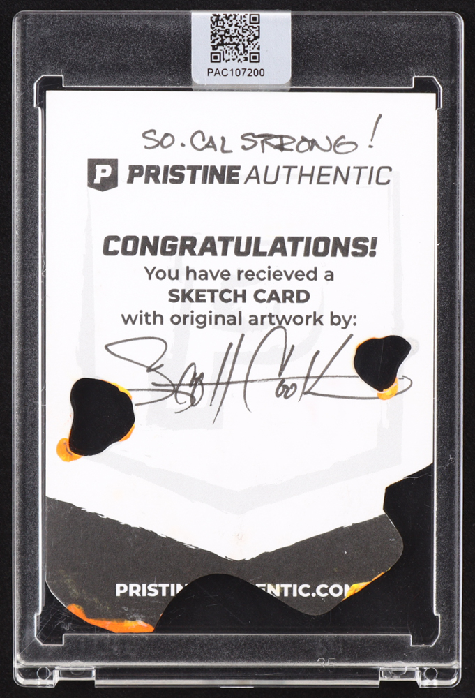 SoCal Strong Mickey | Disney | Original Art Sketch Card by Scott Cook (1/1 Original Art) at PristineAuction.com SoCal Strong Mickey | Disney | Original Art Sketch Card by Scott Cook (1/1 Original Art) at PristineAuction.com