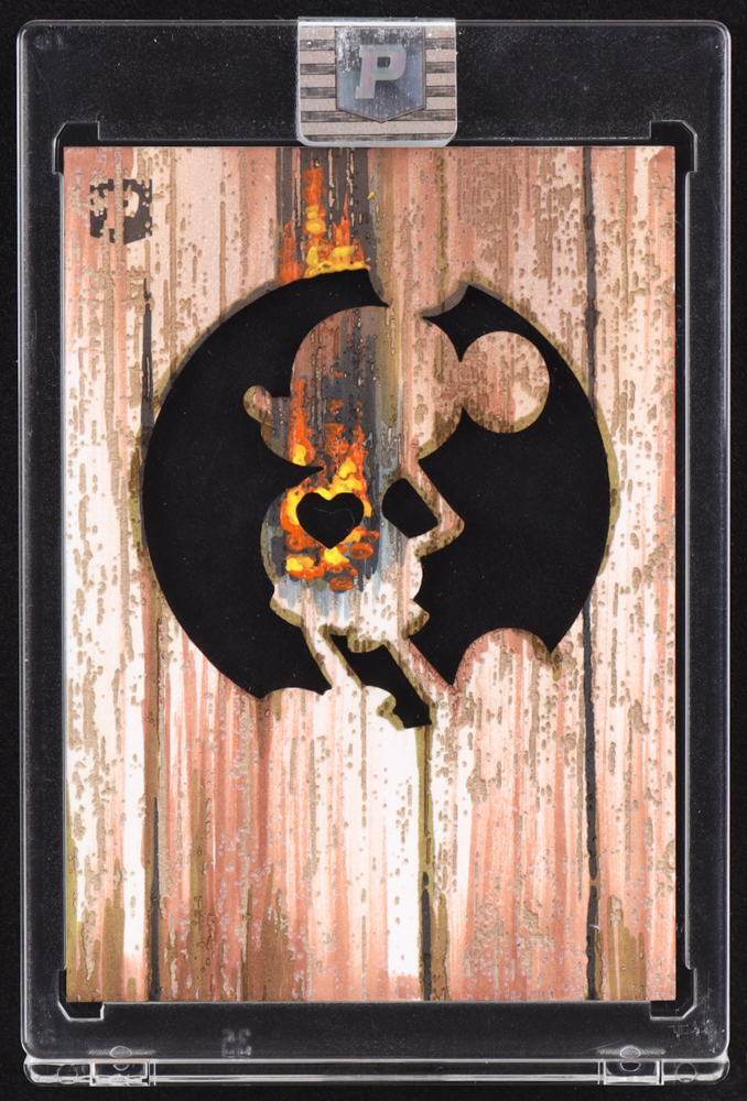 Burning Heart Mickey | Disney | Original Art Sketch Card by Scott Cook (1/1 Original Art) at PristineAuction.com Burning Heart Mickey | Disney | Original Art Sketch Card by Scott Cook (1/1 Original Art) at PristineAuction.com