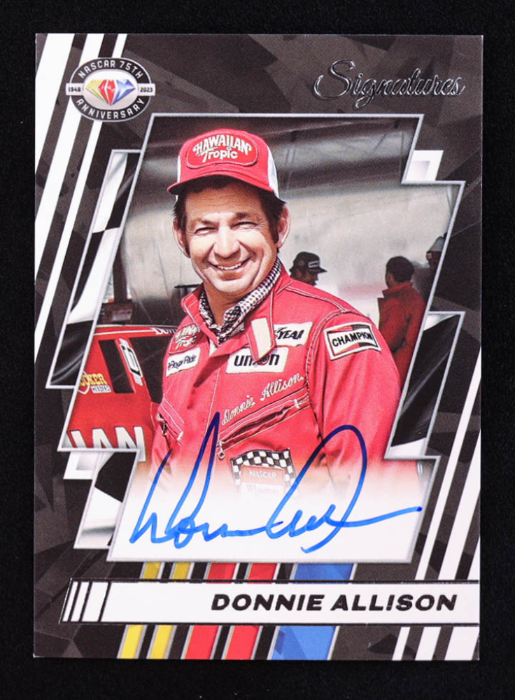 Donnie Allison 2023 Panini Prizm NASCAR 75th Anniversary Signatures #8
