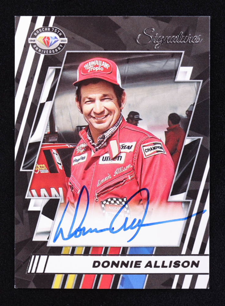 Donnie Allison 2023 Panini Prizm NASCAR 75th Anniversary Signatures #8
