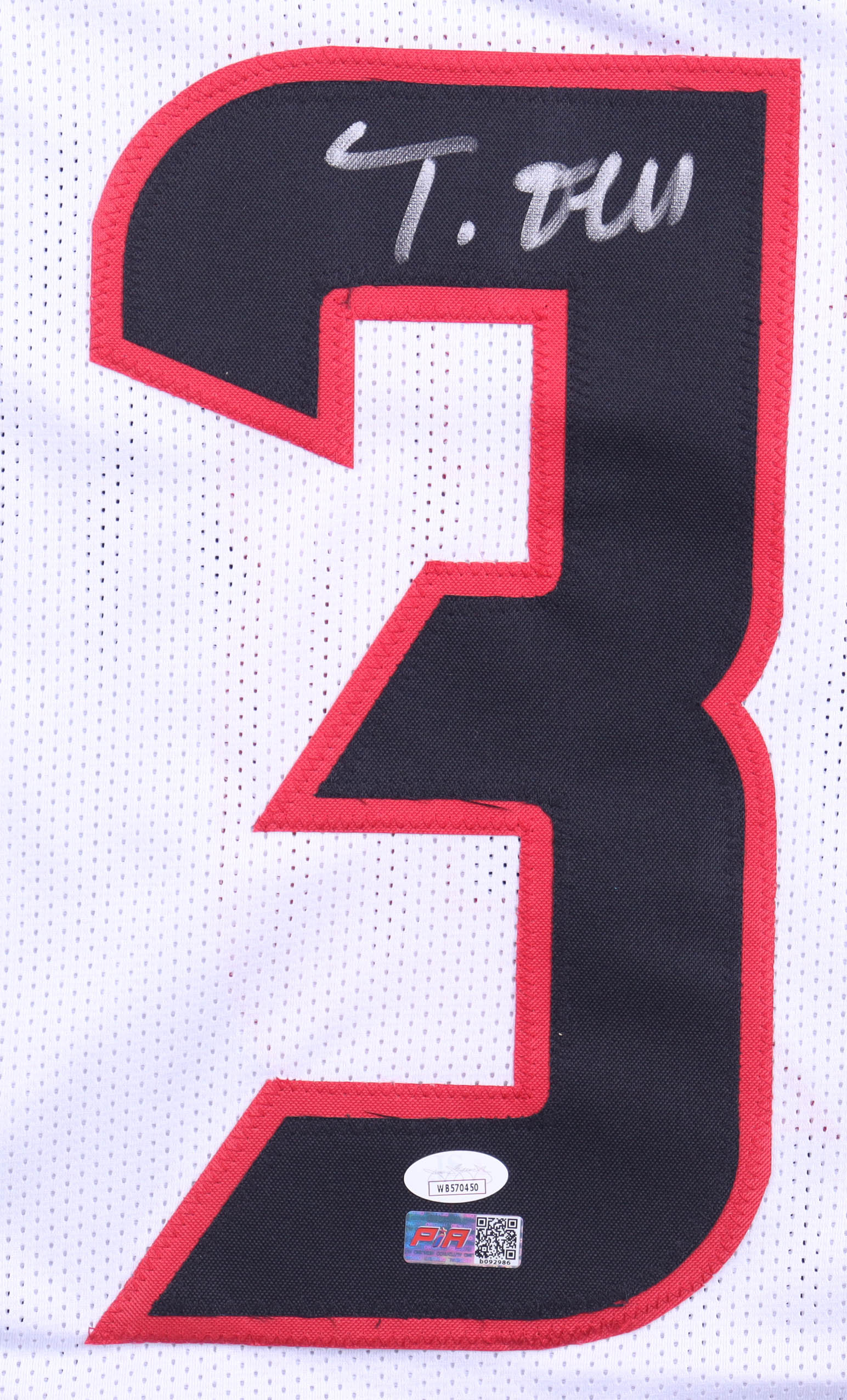 Tank Dell Signed Jersey (JSA & PIA) at PristineAuction.com Tank Dell Signed Jersey (JSA & PIA) at PristineAuction.com