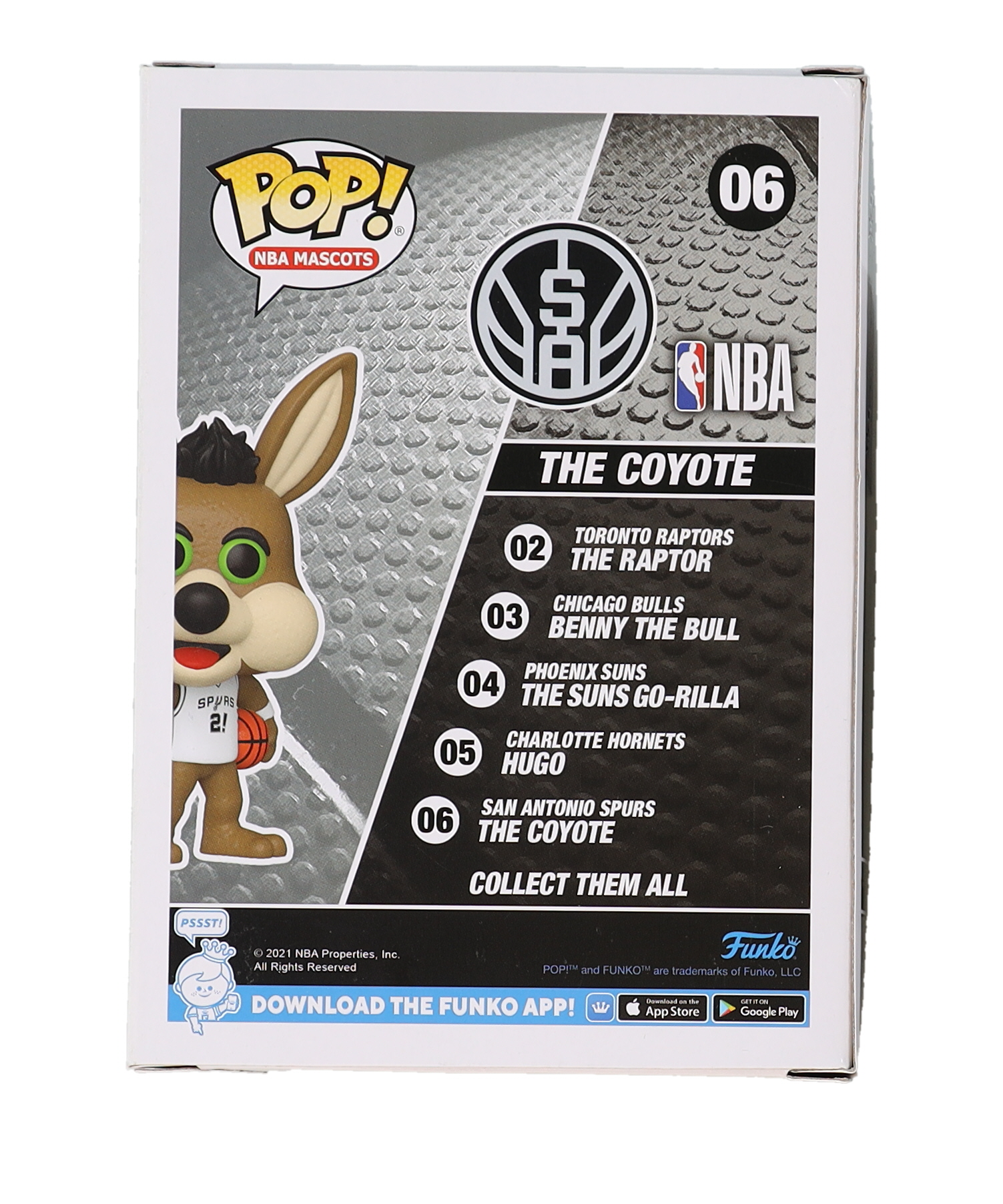 Gregg Poppovich Signed Spurs #06 The Coyote Funko Pop! Vinyl Figure (PSA) at PristineAuction.com Gregg Poppovich Signed Spurs #06 The Coyote Funko Pop! Vinyl Figure (PSA) at PristineAuction.com
