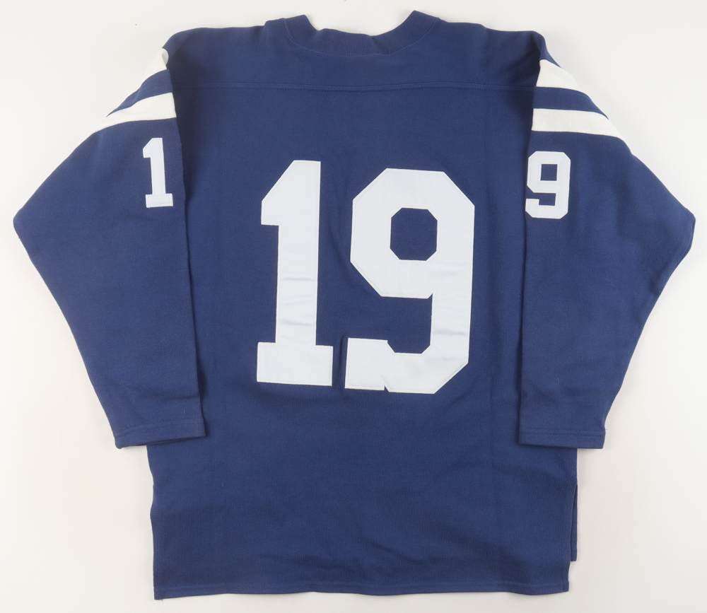 Johnny Unitas Signed Colts Throwback Jersey (JSA) at PristineAuction.com Johnny Unitas Signed Colts Throwback Jersey (JSA) at PristineAuction.com