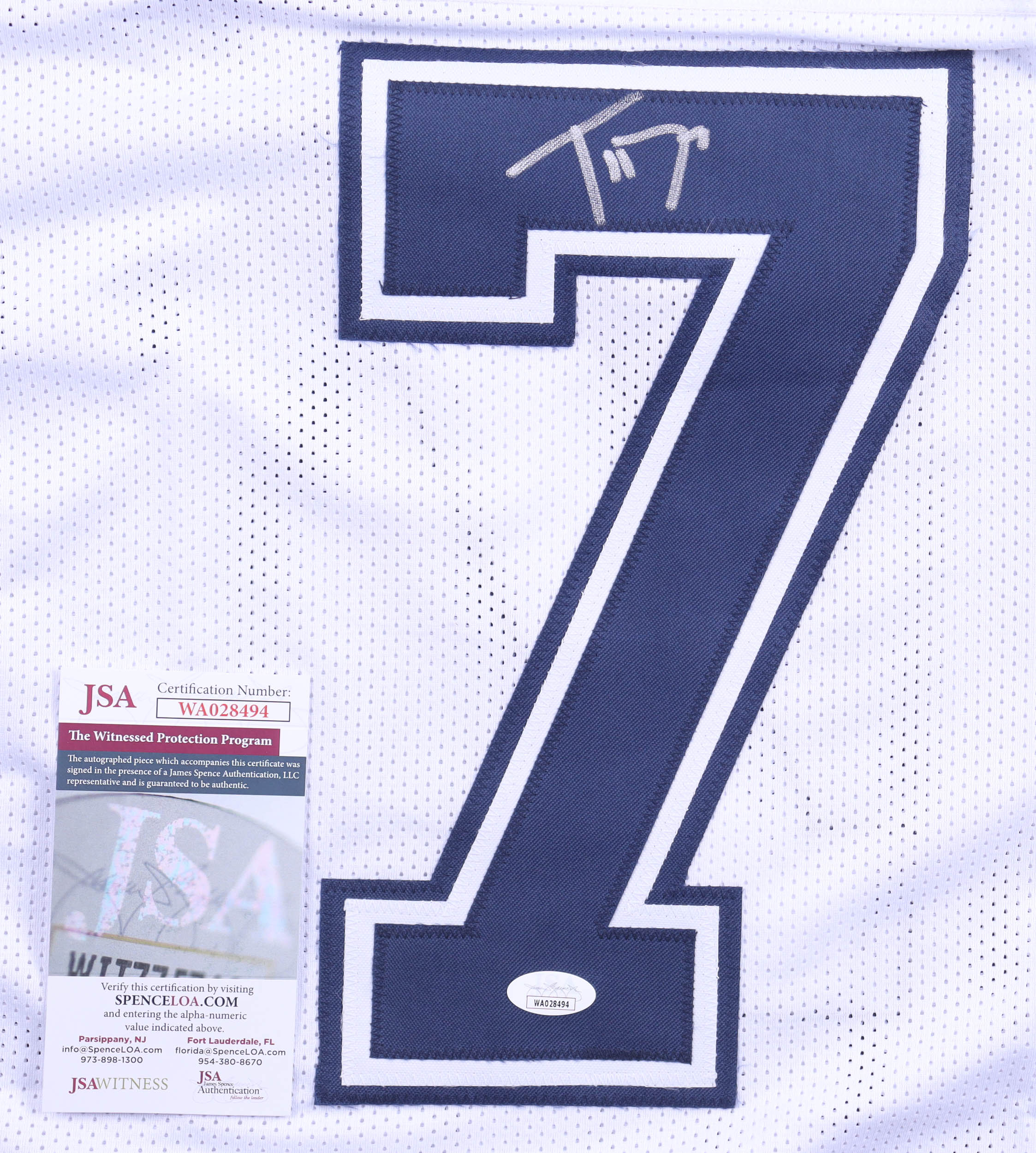 Trevon Diggs Signed Jersey (JSA) at PristineAuction.com Trevon Diggs Signed Jersey (JSA) at PristineAuction.com