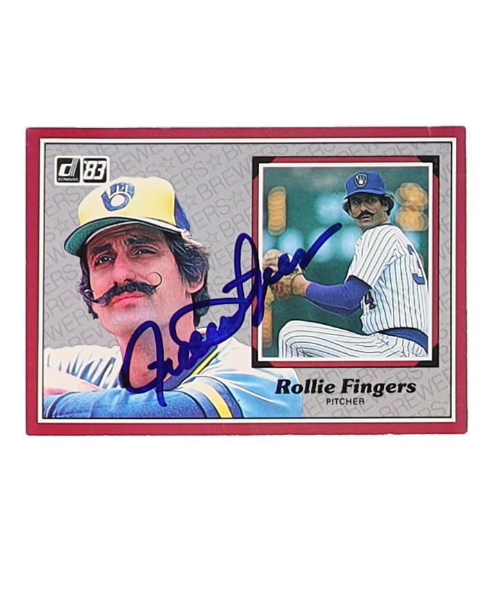 Rollie Fingers Signed 1983 Donruss Action All-Stars #33 (Beckett) at PristineAuction.com Rollie Fingers Signed 1983 Donruss Action All-Stars #33 (Beckett) at PristineAuction.com