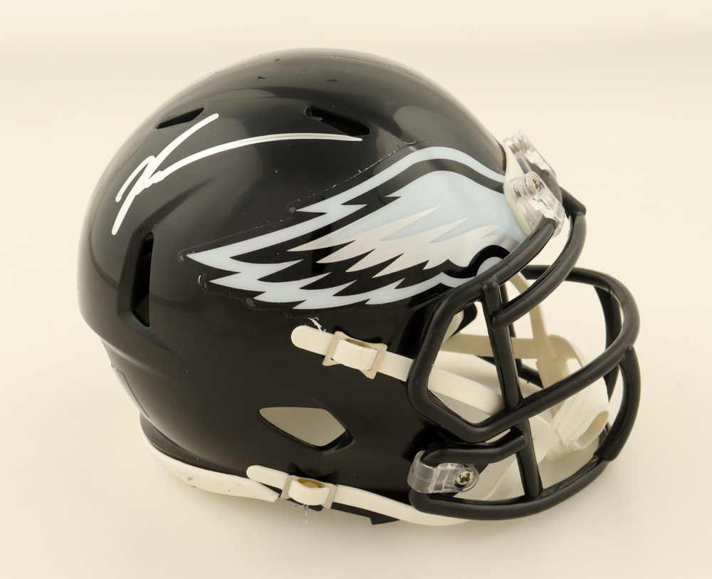 Jalen Carter Signed Eagles Speed Mini Helmet (JSA) at PristineAuction.com Jalen Carter Signed Eagles Speed Mini Helmet (JSA) at PristineAuction.com
