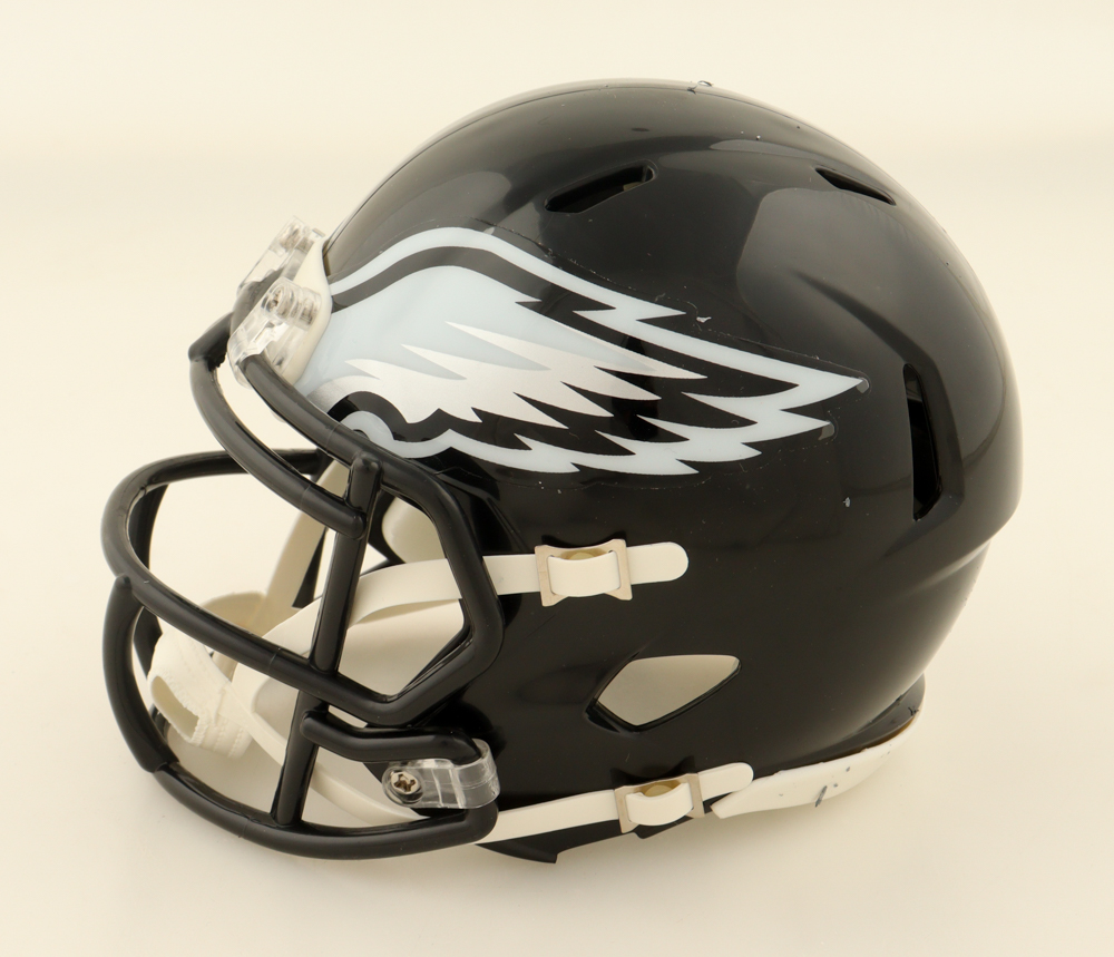 Jalen Carter Signed Eagles Speed Mini Helmet (JSA) at PristineAuction.com Jalen Carter Signed Eagles Speed Mini Helmet (JSA) at PristineAuction.com