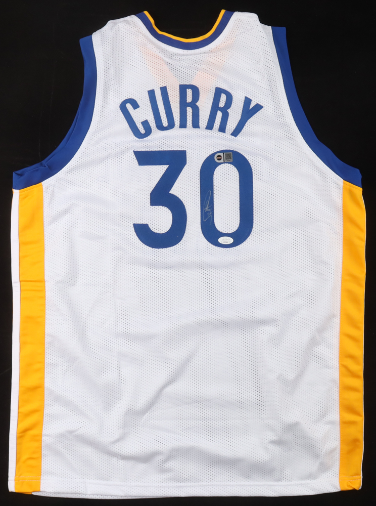 Stephen Curry Signed Jersey (JSA & SWAU) at PristineAuction.com Stephen Curry Signed Jersey (JSA & SWAU) at PristineAuction.com