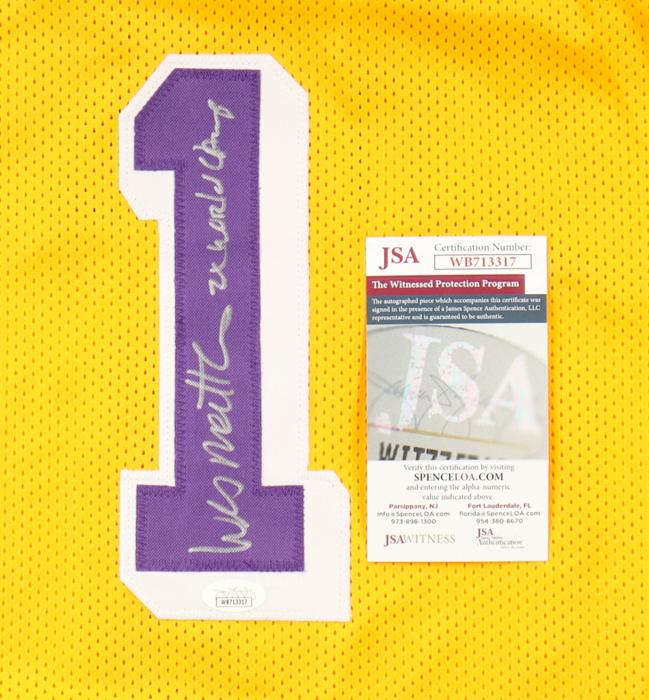 Wes Matthews Signed Jersey Inscribed "2x World Champ" (JSA) at PristineAuction.com Wes Matthews Signed Jersey Inscribed "2x World Champ" (JSA) at PristineAuction.com