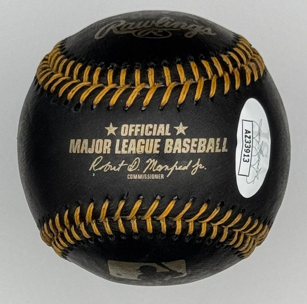 Oneil Cruz Signed OML Black Leather Baseball (JSA) at PristineAuction.com Oneil Cruz Signed OML Black Leather Baseball (JSA) at PristineAuction.com