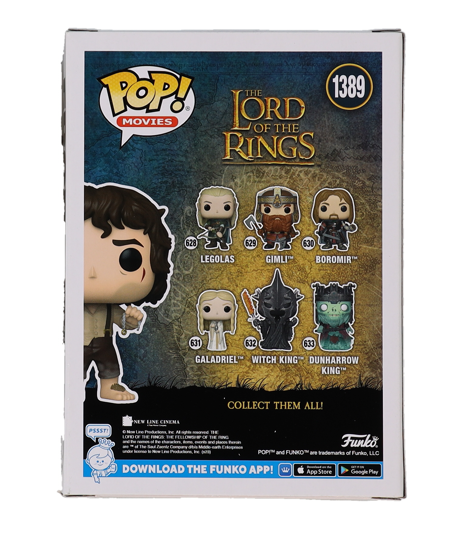 Elijah Wood Signed "Lord of the Rings" #1389 Frodo With The Ring Funko Pop! Vinyl Figure (Beckett) at PristineAuction.com Elijah Wood Signed "Lord of the Rings" #1389 Frodo With The Ring Funko Pop! Vinyl Figure (Beckett) at PristineAuction.com