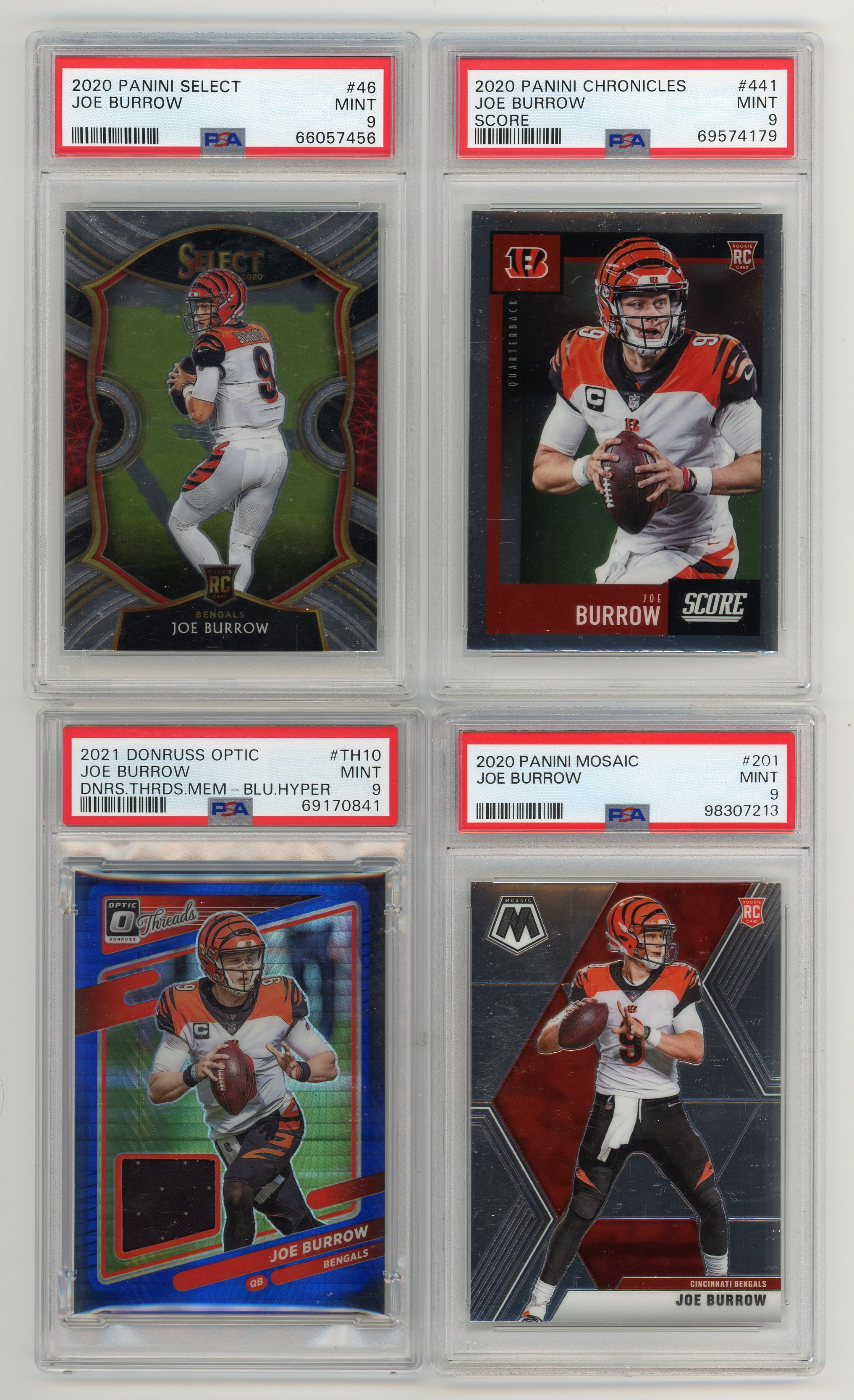 Cracked Cards Joe Burrow PSA Mystery Box Edition #1 (Limited to 100 Packs) at PristineAuction.com Cracked Cards Joe Burrow PSA Mystery Box Edition #1 (Limited to 100 Packs) at PristineAuction.com